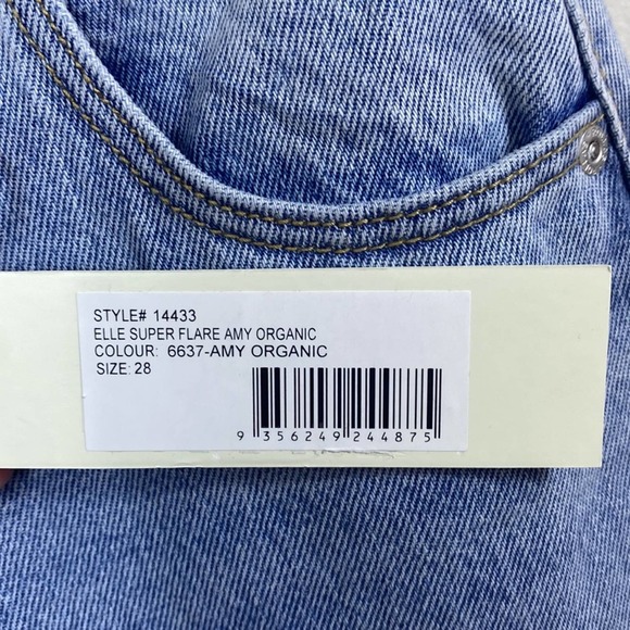 NWT Rolla’s Elle super flare jeans in Amy Organic, 28 - Picture 12 of 12